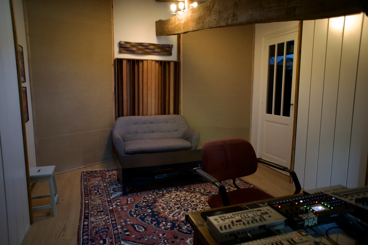 Vue arriere du studio