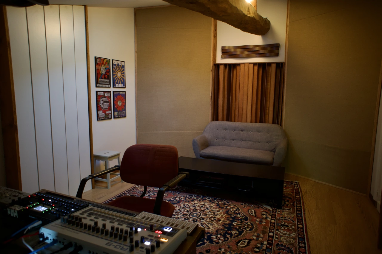 Vue arriere du studio